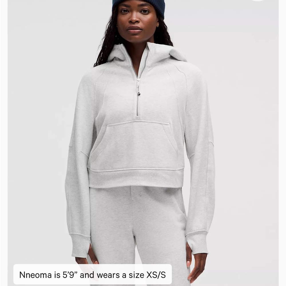 Lululemon oversized scuba half zip